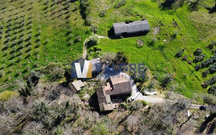 RISERVA NATURALE VAL DI FARMA - CASALE E TERRENO 