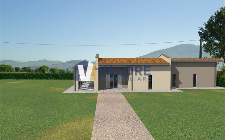 ASSISI - CASTELNUOVO: VILLA SU UNICO LIVELLO CHIAVI IN MANO 