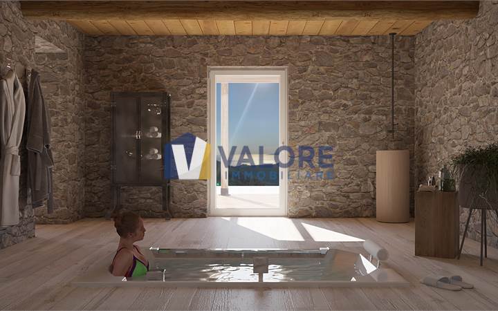 MONTE ARGENTARIO (PORTO SANTO STEFANO): CASALE ESCLUSIVO CON LUSSUOSA SPA 