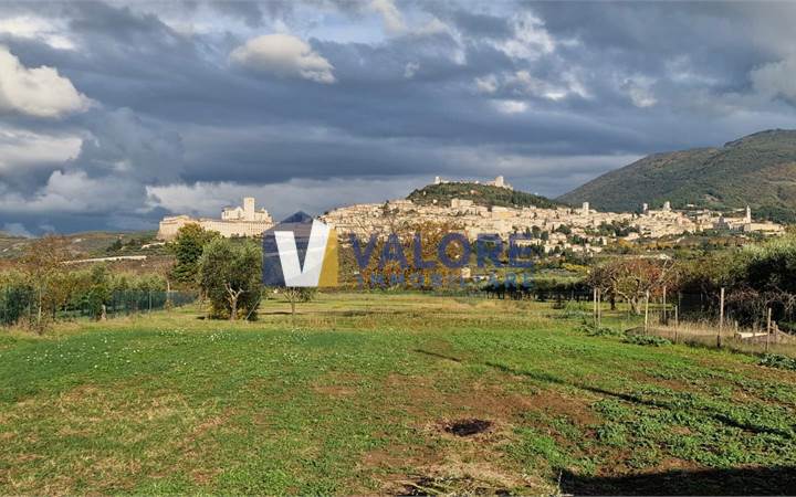 ASSISI: TERRENO  IN VENDITA 